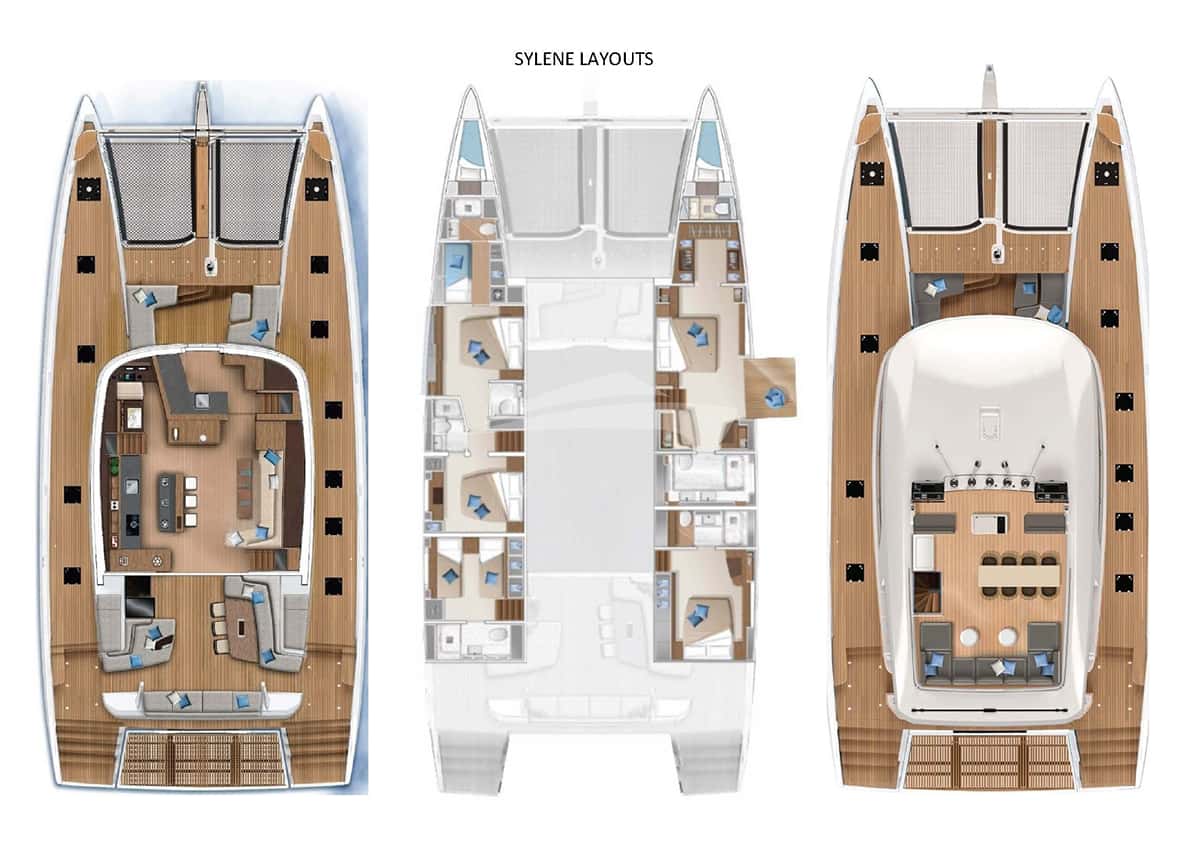 SYLENE deck layout