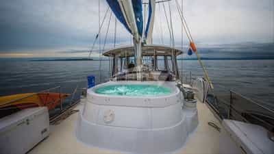On Deck Hot Tub