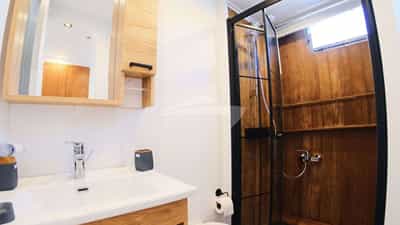 Standard cabin bathroom