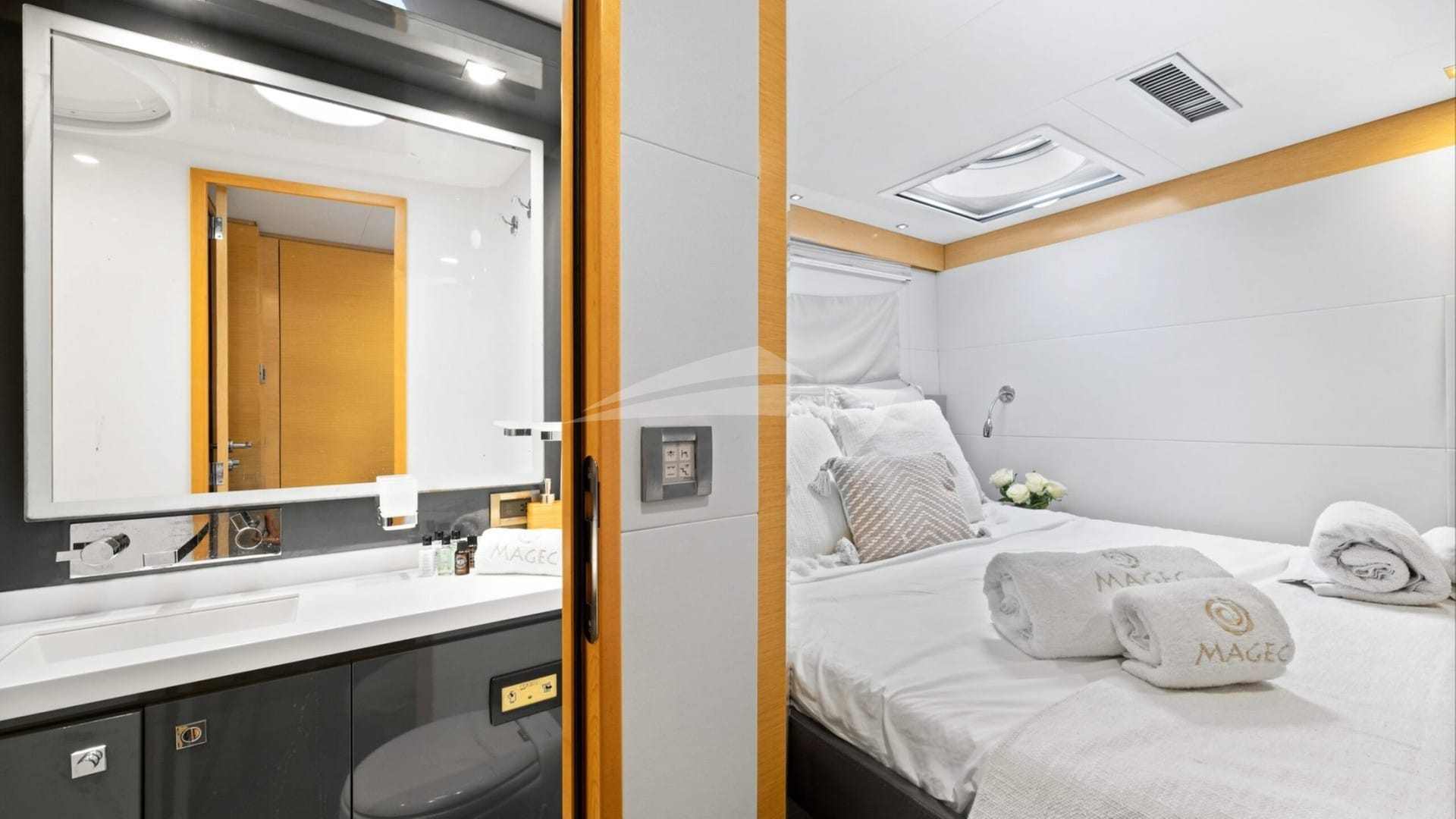 VIP Cabin and Bathroom