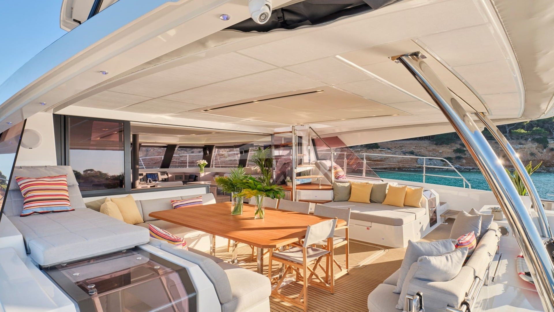 Aft deck