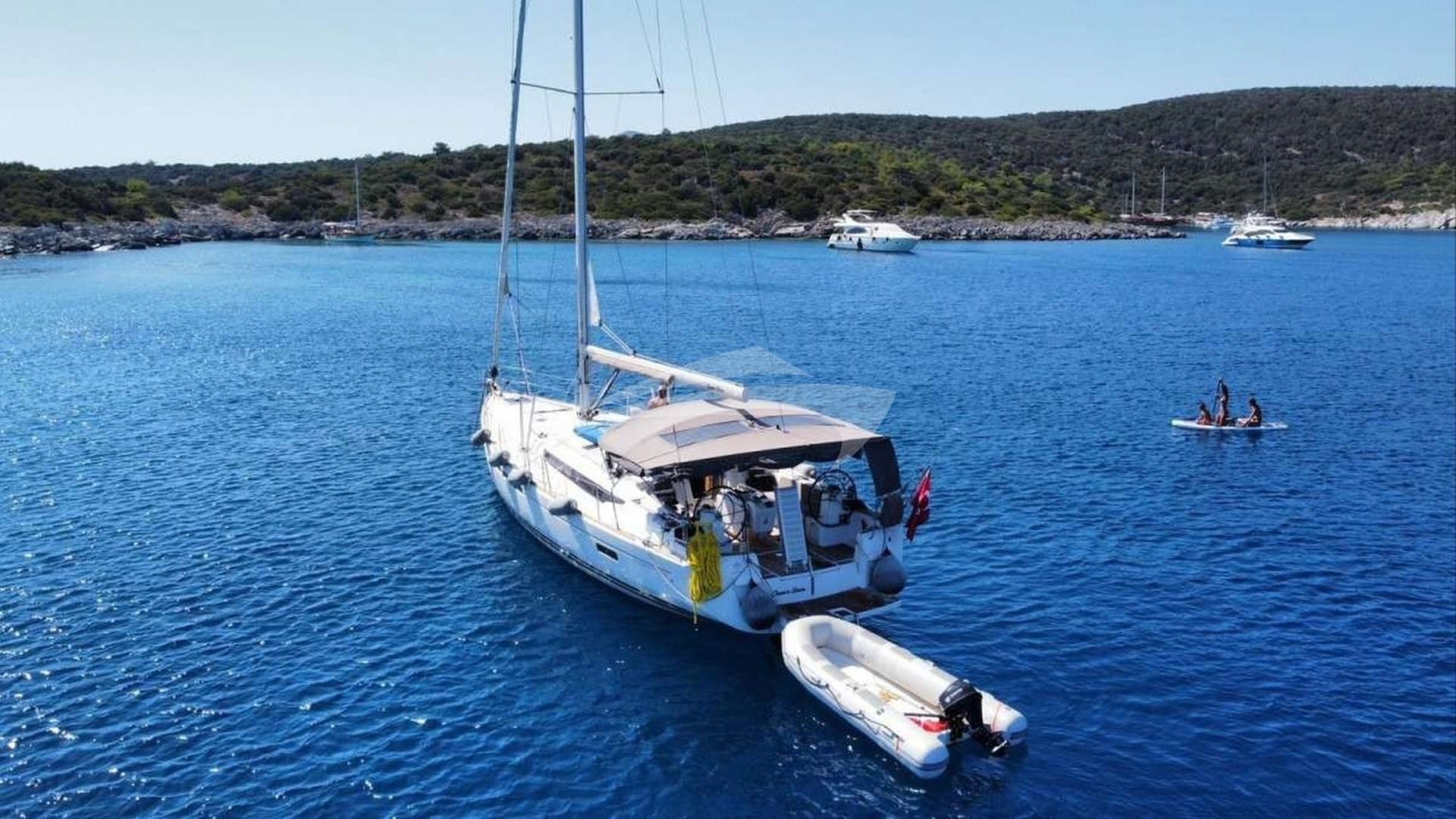 View of Aft and Water Toys