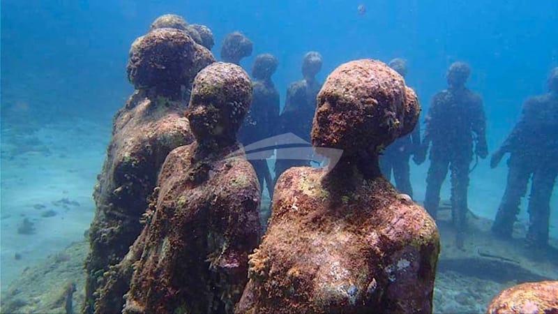 Undersea statuary garden, Grenada