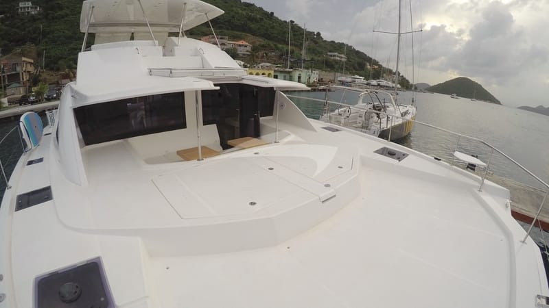 Foredeck and forward cockpit