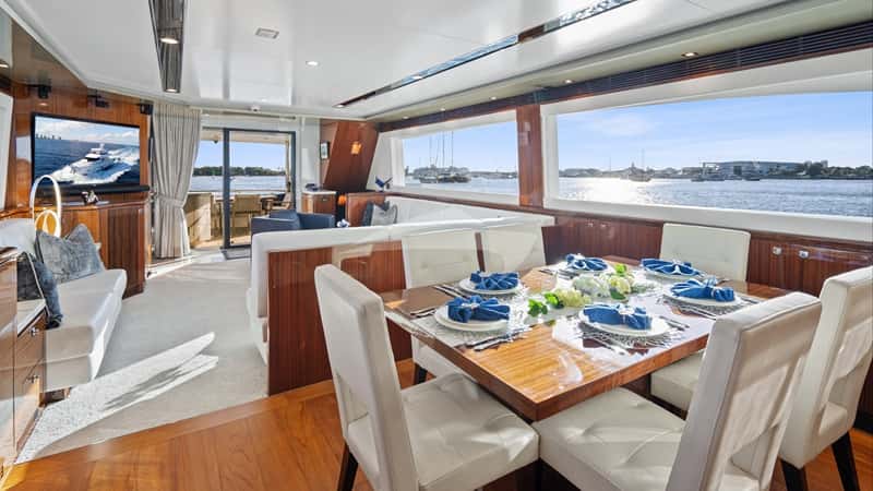 PILOT LOUNGE 28m motor yacht charter, photo 8
