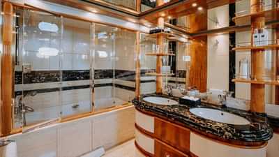 Master cabin ensuite bathroom