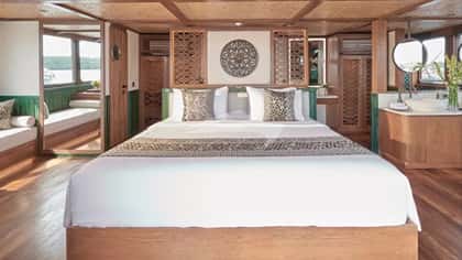 SAMSARA SAMUDRA 42m sailing yacht charter, photo 12