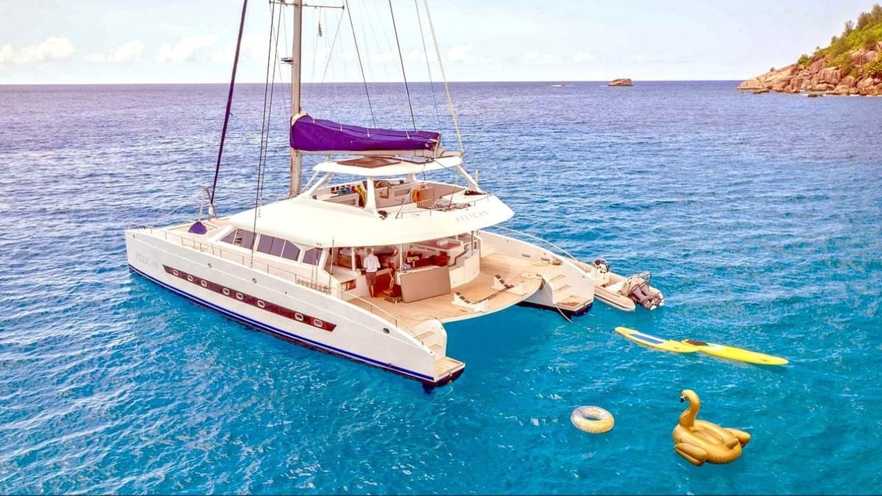 At Anchor with Water Toys