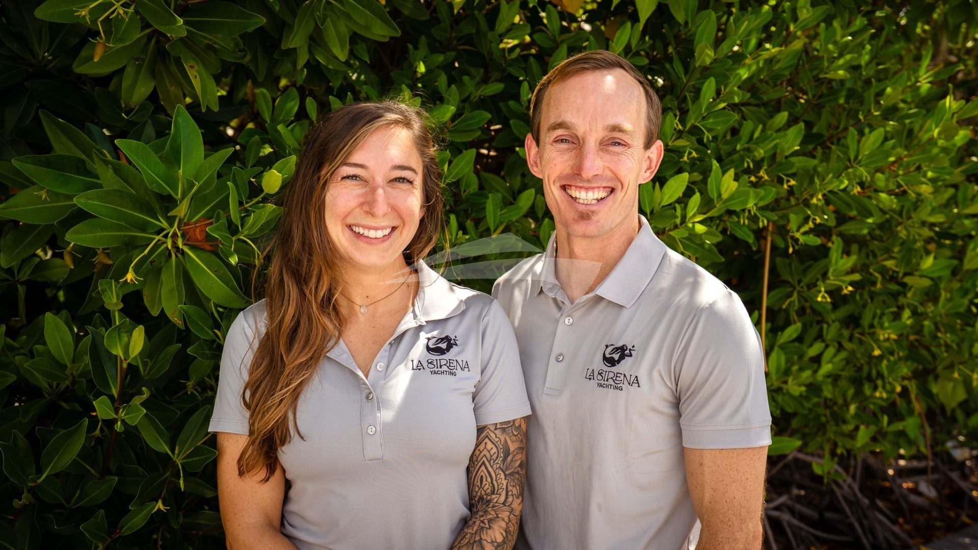 Luxury charter yacht crew for LA SIRENA