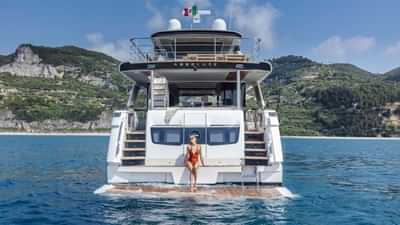 View of Aft and Swim Platform