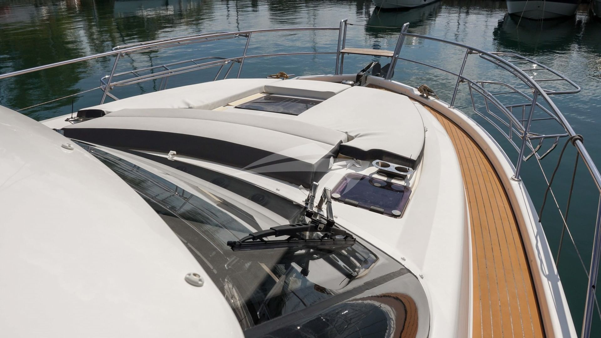 view from fly bridge