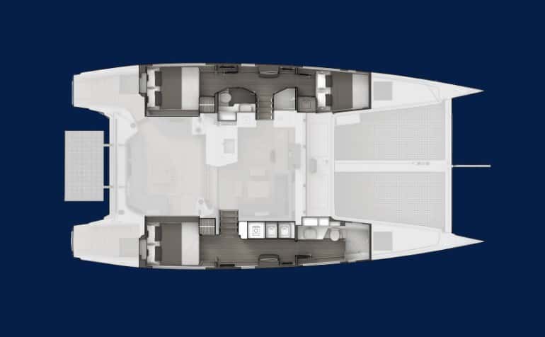 SAUVAGE deck layout