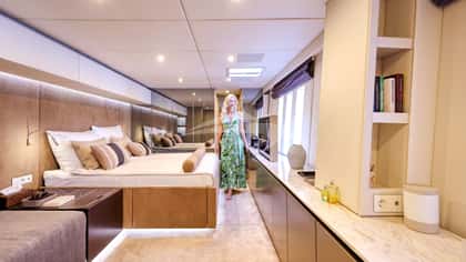 HONEYBIRD 24m sailing yacht charter, photo 12