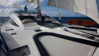 Under sail