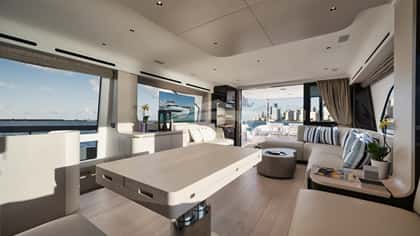 NENA 24m motor yacht charter, photo 13