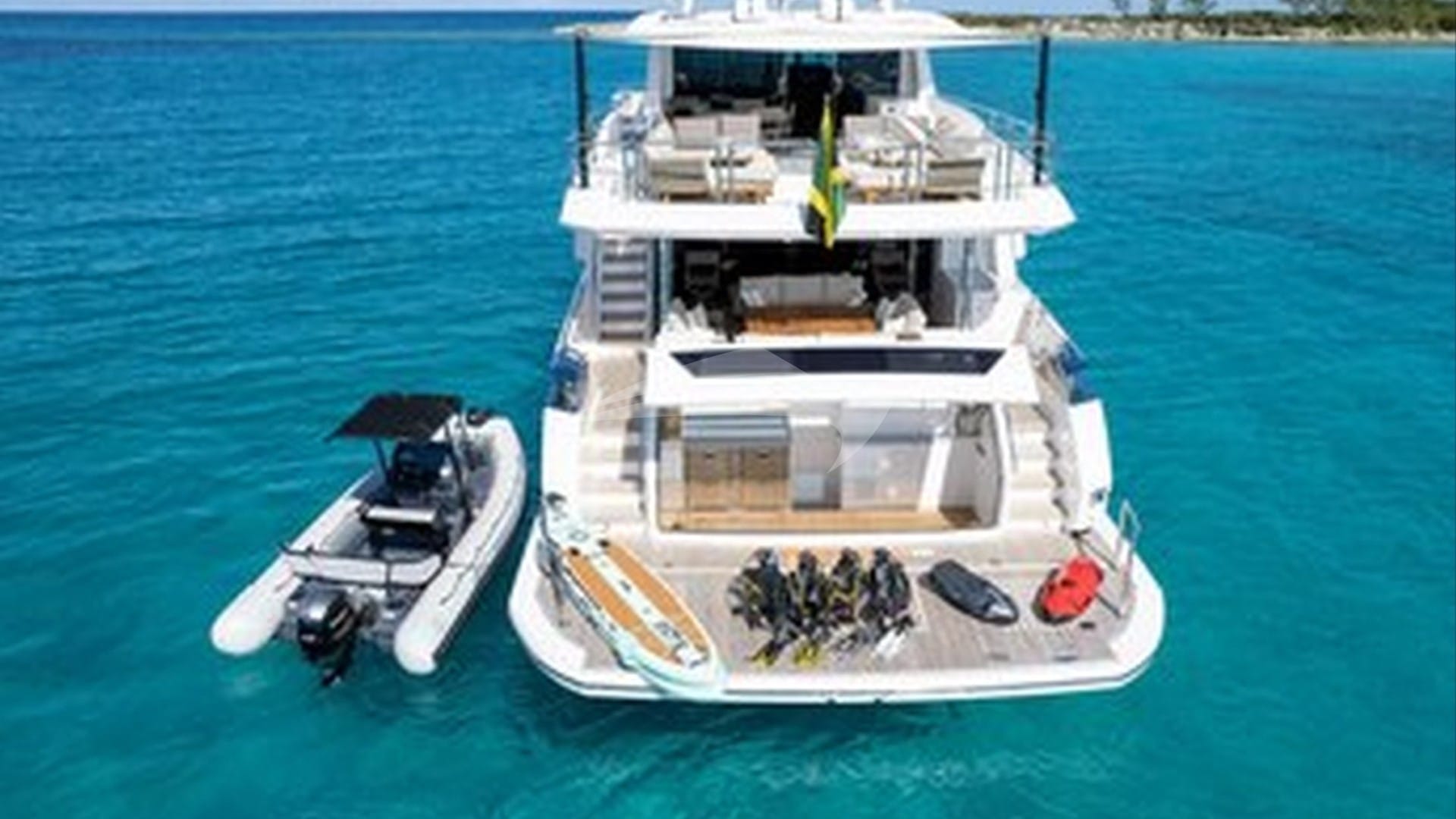 View of Aft and Water Toys