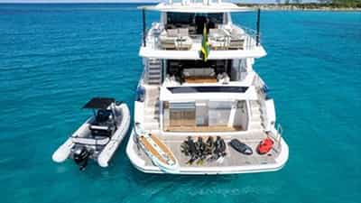 View of Aft and Water Toys