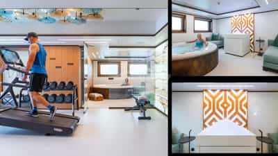 Wellness suite and gym