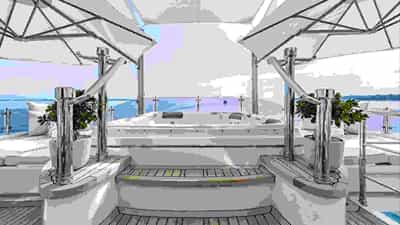 Deck Jacuzzi