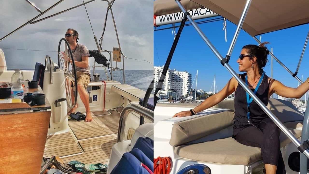 Luxury charter yacht layout diagram for SARAMIMI