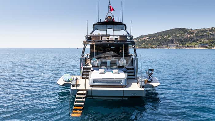 L'AS BLEU 25m motor yacht charter, photo 3