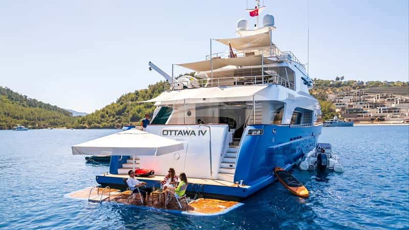 OTTAWA IV 39m motor yacht charter, photo 7