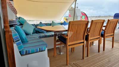 Alfresco dining area