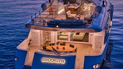 BROOKLYN 37m motor yacht charter, photo 11
