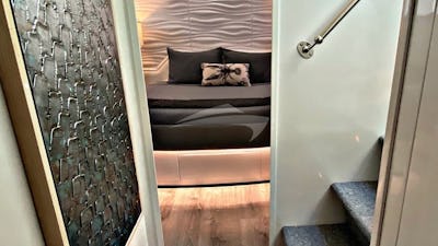 Companionway to the master suite