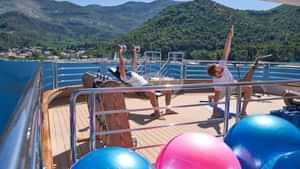 Top deck gym