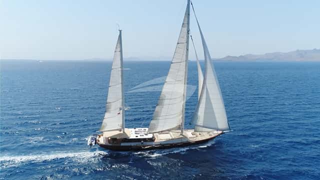 VAY 40m sailing yacht for charter
