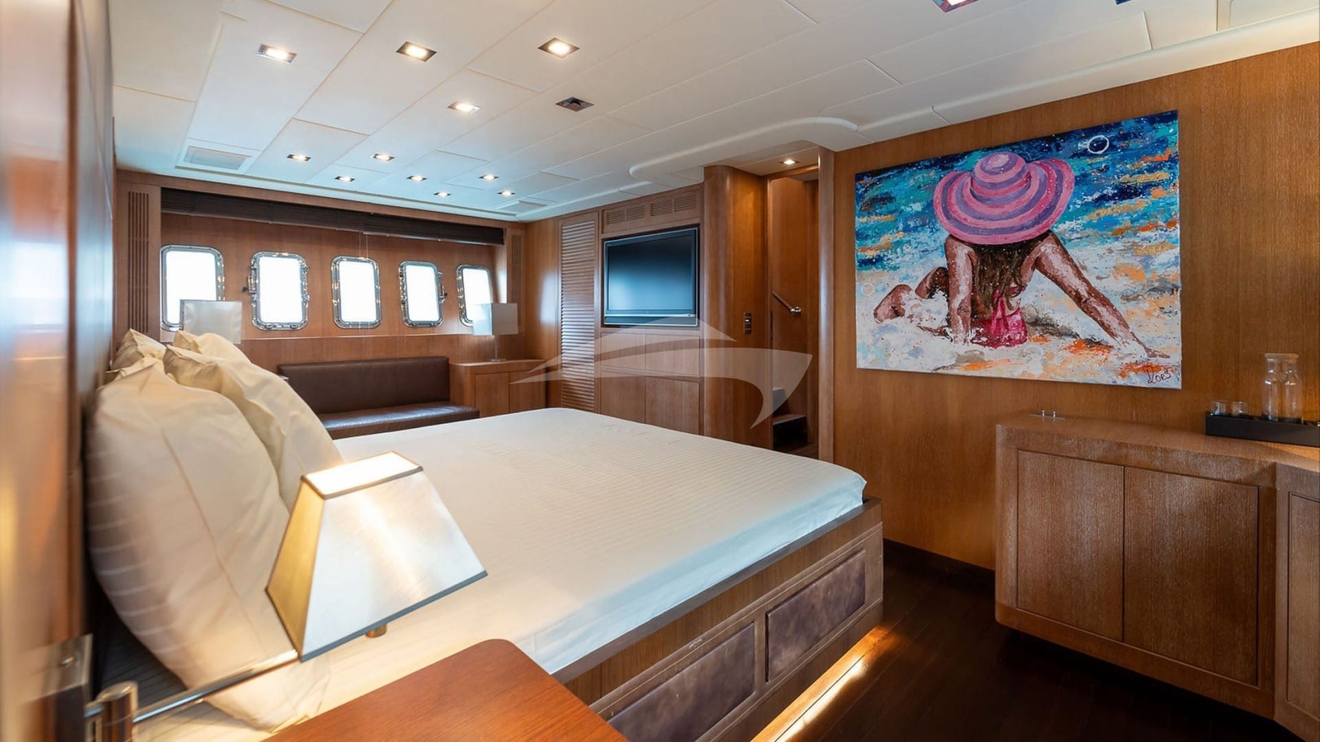 Master Cabin with TV