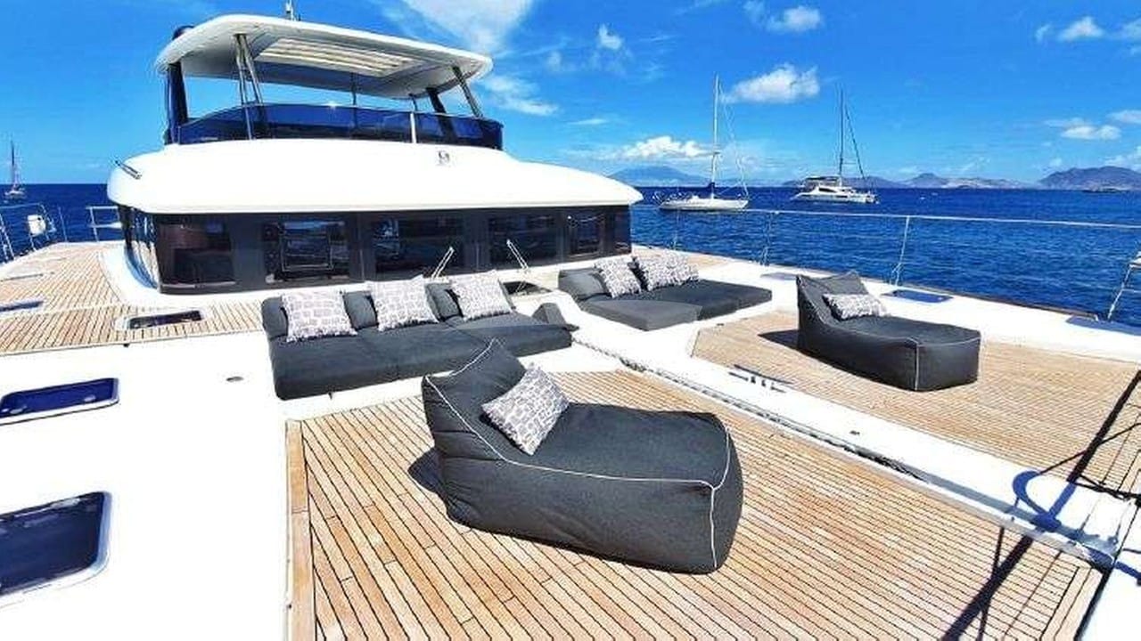 Comfortable sunloungers