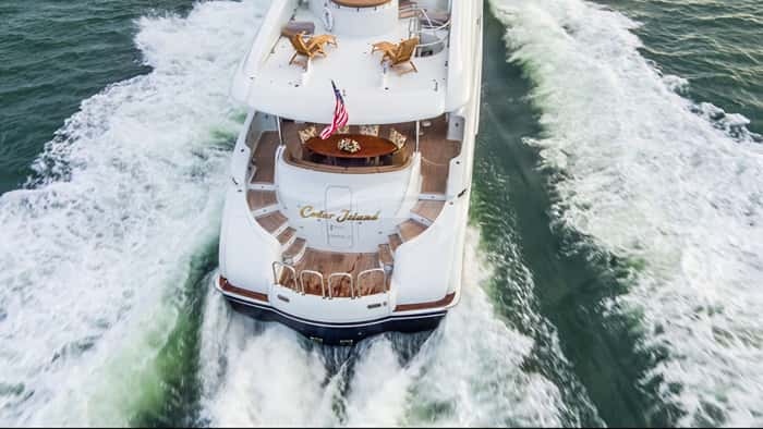 CEDAR ISLAND 32m motor yacht charter, photo 4