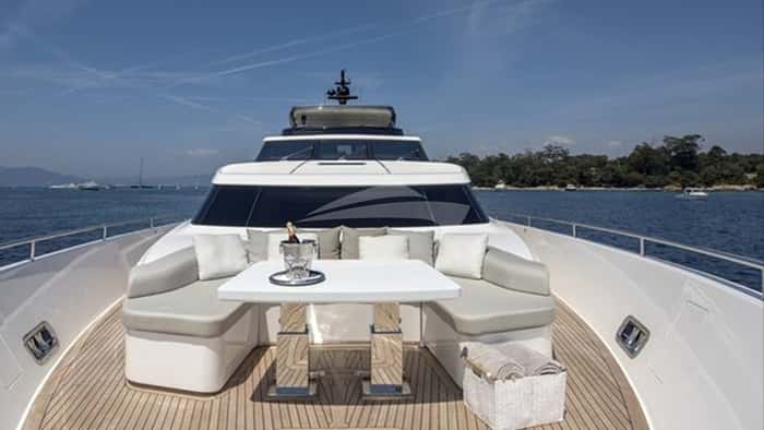 GEORGE FIVE 29m motor yacht charter, photo 3