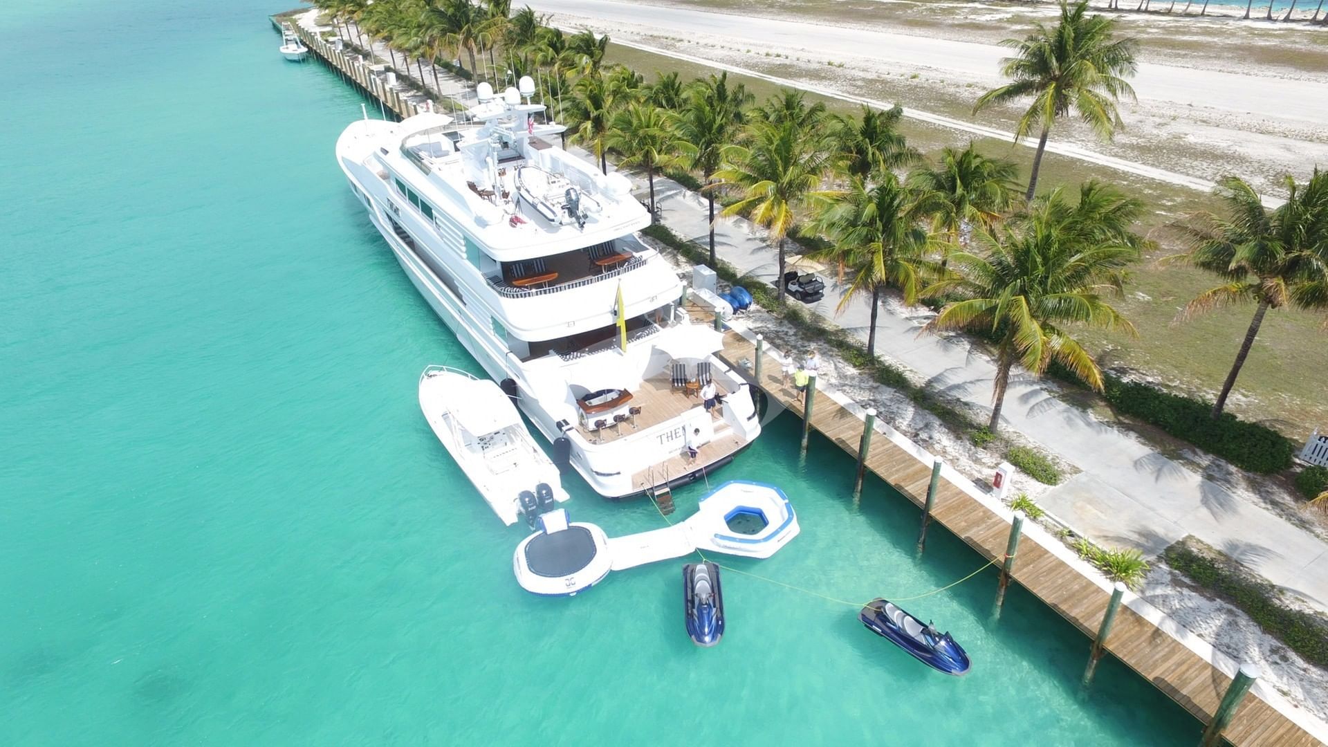 From above with toys