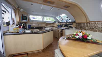 Salon and Galley