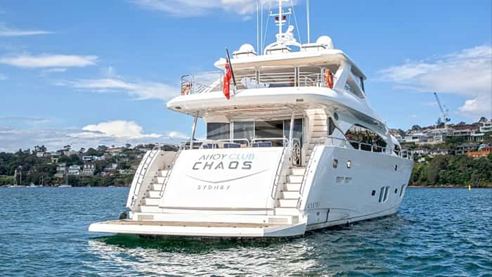 CHAOS 30m motor yacht charter, photo 4