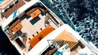 From above