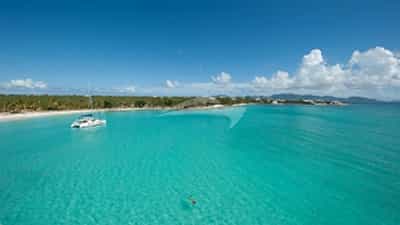 Snorkelling off Seaduction in Anguilla