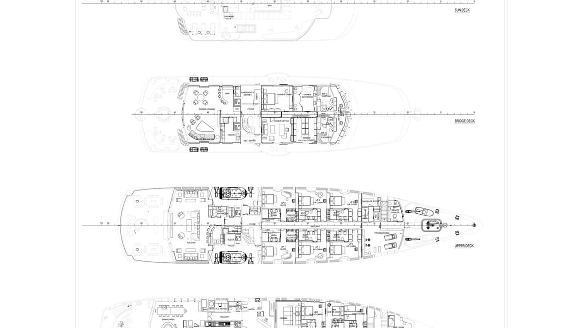 MARQUISE deck layout