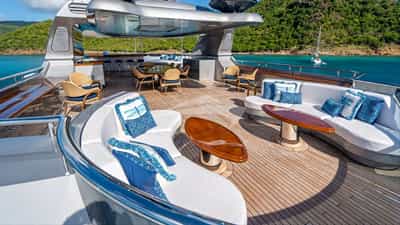 Sundeck and seating area