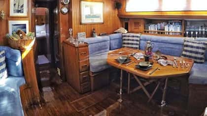 THE DOVE 16m sailing yacht charter, photo 12