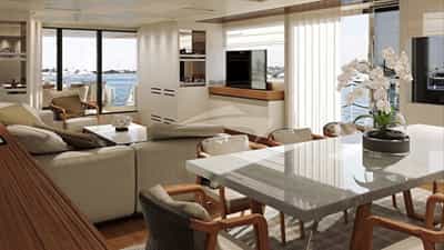 Salon and Dining