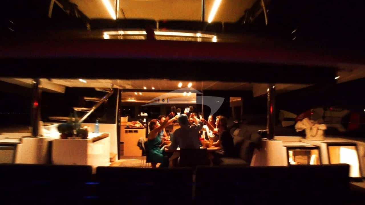 Dinner at night