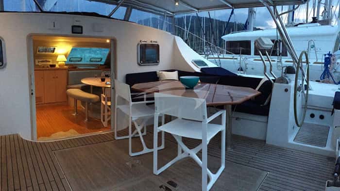 UHURU 17m sailing yacht charter, photo 3