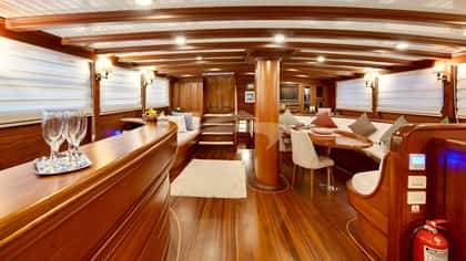 ECCE NAVIGO 34m sailing yacht charter, photo 13