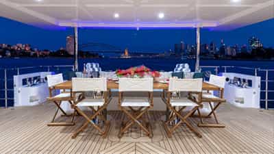 Aft Deck at Night