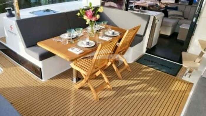 VIVE L'AMOUR 12m sailing yacht charter, photo 3