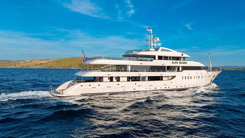 ALFA MARIO 52m motor yacht charter, photo 2